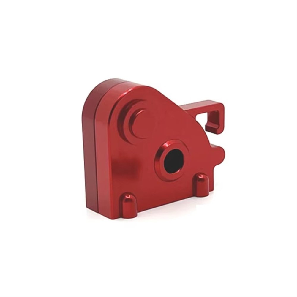 RC Car Assortment for Mn128 Mn86 G500 Metal Medium Wave Box Cover Upgrade Parts 1/12 Rc Crawler Car Accessories(Red)