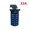 FXPCGZISH LW26-32/6 LW28-20 Four Positions 6 Poles 20A 32A 690V Silver Changeover Switching Rotary Electronic Starter Cam Switch(32A) view 3