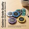 LEPULER 500 Pcs Poker Chips Set Texas Holdem for Blackjack Gambling Gaming view 2