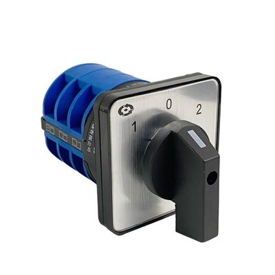 FXPCGZISH Rotary Cam Switch 3 Position 690V 32A 3 Poles Three Levels Manual Electrical Changeover Selector YMW26 LW28 LW26-32/3(102)