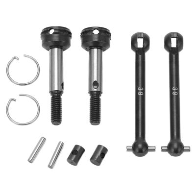 Universal Iron Rear CVD Drive Shaft Set for Tamiya 1/10 XV01 TC01 RC Car Accessories