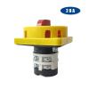 FXPCGZISH 20/25/32/50/75/125A Two Poles Rotary Cam Switch YMZ12 Series Padlock Power Cut Off Electronic Starter Control Off-ON Silver LW31(50A) view 3