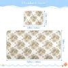 Msyxl Baby Cooling Mat Easter Rabbit Ice Silk Breathable Mesh Summer Crib Mattress Pad with Pillowcase, Soft Cooling Sleeping Surface for Infant & Toddler, 52"x28" view 2