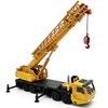 Tipmant Alloy Diecast Mobile Crane Model Toy Metal Realistic Die-cast Heavy Crane Engineering Construction Truck Vehicle Simulation Scale 1:55 for Collection Kids Gift view 1