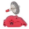 57T Steel Gear and Aluminum Alloy Gearbox Housing Set for VORTEKS Big Rock 1/10 RC Car in Dark Blue - Durable Wear - Upgrade, Easy Installation for Enhanced Performan (Red) view 4