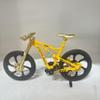 Alloy Mini BMX Bike, Mountain Bike, Finger Bike, Toy Model, Desk Decoration, Crafts Suitable for Bicycle Lovers, Bike Runners, Kids, Boys and Girls (Yellow-zhiba1) view 1