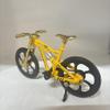 Alloy Mini BMX Bike, Mountain Bike, Finger Bike, Toy Model, Desk Decoration, Crafts Suitable for Bicycle Lovers, Bike Runners, Kids, Boys and Girls (Yellow-zhiba1) view 4