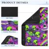 Seat Belt Covers 2 Pack Alien Galaxy Cute Car Seat Strap Covers Super Soft Car Seat Neck Cover for Boys Girls Adults Babies S view 4