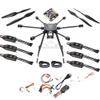 Full Carbon Fiber Hexa-Rotor Frame Kit With APM2.8 Pixhawk 2.4.8 Flight Control 5010 750KV Motor And X-roter Pro 40A ESC Set(with Naza FC set) view 1