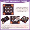 Drydiet Mahjong Mat for Table Non-Slip,Halloween Pumpkin and Ghost view 4
