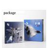 CHICHIYANG 1/100 Scale US Navy F-15 Fighter Attack Plane Metal Fighter Model Plane Model for Collection view 2