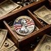 2025 The Last Cent Patriotic Commemorative Token | Philadelphia Final Issue American History Souvenir Keepsake, Gift for Coin Collectors & History Enthusiasts view 2