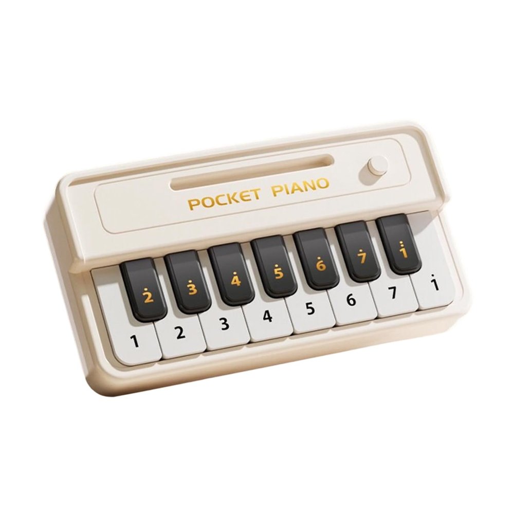Beginner Keyboard Musical Instrument Texture Small Toy Piano for Early Childhood Education and Entertainment Pocket Keyboard