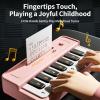 Beginner Keyboard Musical Instrument Texture Small Toy Piano for Early Childhood Education and Entertainment Pocket Keyboard view 3