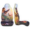 GENTERUN Elegant Butterfly Garden Car Seat Covers Set of 2 Universal Fit Polyester Stretch Seat Protectors for Car SUV Truck Easy Install Washable view 4