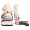 GENTERUN Cute Cockatiel Car Seat Covers Set of 2 Universal Fit Polyester Stretch Seat Protectors for Car SUV Truck Easy Install Washable view 4