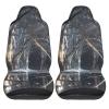 GENTERUN Liquid Metal Forest Car Seat Covers Set of 2 Universal Fit Polyester Stretch Seat Protectors for Car SUV Truck Easy Install Washable view 2