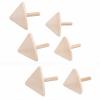 Yunir Wooden Spinning Top DIY Craft Kit 12 Pcs Safe Natural Gyro Toy for Hand Eye Coordination (12 Pieces) view 2