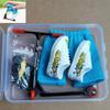 DBEIXIWEI Mini Finger Scooter with Mini Scooters, Finger Pants Shoes,Disassembly and Assembly Kit for Fingertip Movement Party Favors Skateboarder view 4