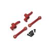 Adjustable Pull Rod for SCY 18101 18102 1/18 Metal Upgraded Steering Group Rod Remote Control Car Modifications Parts Accessories(Red) view 1