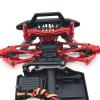 Adjustable Pull Rod for SCY 18101 18102 1/18 Metal Upgraded Steering Group Rod Remote Control Car Modifications Parts Accessories(Red) view 2