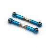 RC Car Parts Compatible with MJX H16 16207 16208 16209 16210 1/16 RC Car Upgrades Parts Accessories 2Pcs Metal Front Steering Rod Link Rod view 3