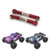 RC Car Parts Compatible with MJX H16 16207 16208 16209 16210 1/16 RC Car Upgrades Parts Accessories 2Pcs Metal Front Steering Rod Link Rod view 4