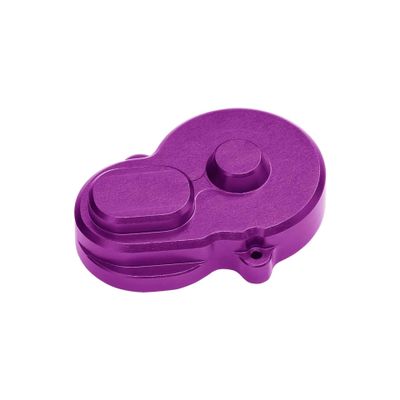 RC Cars Models Compatible with LOSI for Micro-B 2WD for Buggy LOS00007 1/24 RC Car Metal Rear Differential Case Main Gear Protection Cover LOS-1769(Purple)
