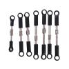 Adjustable Pull Rod for Wltoys 144001 144010 124016 124017 124019 7Pcs Front Rear Tie Rod Linkage Servo Link Set RC Car Spare Parts view 1