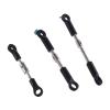 Adjustable Pull Rod for Wltoys 144001 144010 124016 124017 124019 7Pcs Front Rear Tie Rod Linkage Servo Link Set RC Car Spare Parts view 3