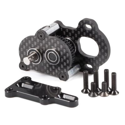 RC Upgrades for LCG 1/10 48P 29g Ultra Light Portal Transmission Black Carbon Tiny Gearbox Chassis Comp Builds