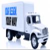 Custom Diecast Toy with Trailer 1:43 Scale Personalized Replica Peterbilt Semi Truck, White Long Hauler, Custom Branding & Promotional 18 Wheeler Toy view 3