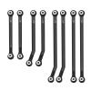 Adjustable Pull Rod for TRX4M K10 1/18 Metal Chassis Links Linkage High Trail RC Crawler Car Upgrade Modifications Parts Accessories(Black) view 2