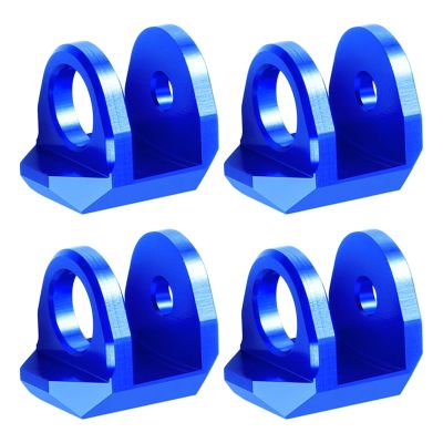 RC Jouets Parts for A-RRMA 1/18 for Granite for Grom 1/14 for Typhon for GROM 1/16 for Mojave Alu Alloy Front Rear Shock Cap Protector Upgrade(Blue)
