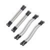 Adjustable Pull Rod for Axial for Capra 1.9 for UTB AXI03004 1/10 Stainless Steel Links Suspension Linkage 8pcs RC Crawler Car Upgrade Parts view 1