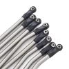 Adjustable Pull Rod for Axial for Capra 1.9 for UTB AXI03004 1/10 Stainless Steel Links Suspension Linkage 8pcs RC Crawler Car Upgrade Parts view 3