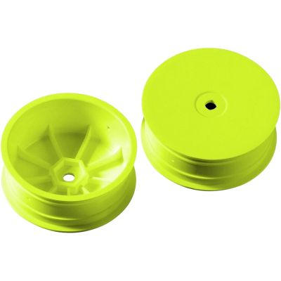 329910-Y 2WD Front Wheel Aerodisk w/12mm Hex - Yellow - Hard (2) Replacement Parts
