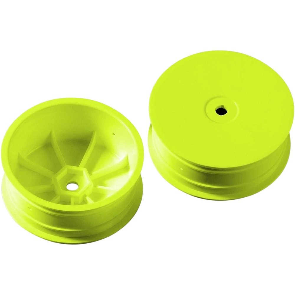 329910-Y 2WD Front Wheel Aerodisk w/12mm Hex - Yellow - Hard (2) Replacement Parts