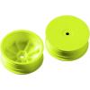 329910-Y 2WD Front Wheel Aerodisk w/12mm Hex - Yellow - Hard (2) Replacement Parts view 1