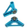 RC Car Parts Compatible with Tamiya TD4 1/10 RC Car Accessories Metal Upgrade Parts Kit Steering Arm Components Servo Mount Set view 3
