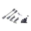 Adjustable Pull Rod for WLtoys 284131 K969 K979 K989 K999 P929 P939 1/28 Metal Upgrade Steering Link Servo Arm 28t Kit RC Car Parts Accessories(Gray) view 1