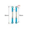Adjustable Pull Rod for Traxxas for Slash 4X4 for VXL 2WD for Rustler for Stampede for Hoss 1/10 Turnbuckles Camber Link Rod Linkage Set RC Car Parts(Red) view 3