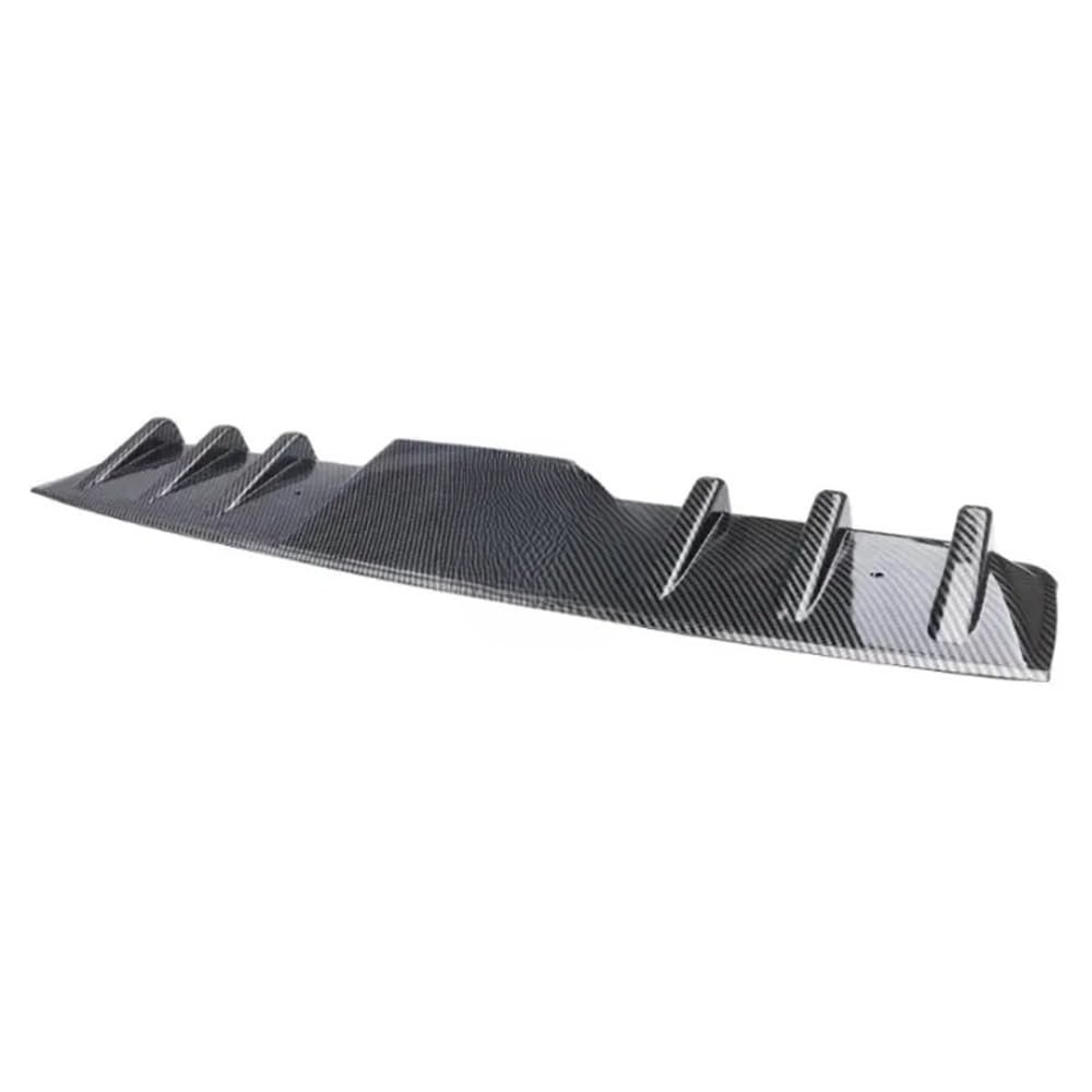 Majolaory LAICYCompatible with L-exus NX200t NX300 NX350 Car Rear Bumper Diffuser Lip w/Tail Brake Stop Light Splitter Spoiler Shark Fin Lip Kit(Carbon Fiber Look)
