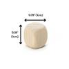 22lbs Natural Hinoki Cypress Wood Cubes for Children's Sensory Play for Preschoolers - Calming & Tactile Sensory Play view 2