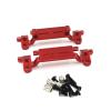 Adjustable Pull Rod for MN78 for MN168 1/12 Metal Front and Rear Link Rod Mount Bracket Servo RC Car Upgrades Parts Accessories(Red) view 1