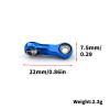 Adjustable Pull Rod for ARRMA 1/18 4WD for Granite ARA340201 1PCS Aluminium Alloy Steering Linkage RC Car Upgrade Parts Accessories(Blue) view 2