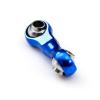 Adjustable Pull Rod for ARRMA 1/18 4WD for Granite ARA340201 1PCS Aluminium Alloy Steering Linkage RC Car Upgrade Parts Accessories(Blue) view 3