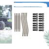 Compatible with Axial for Capra 1/10 RC Crawler Car Upgrade Parts Metal Suspension Link Rod Linkage Steering Pull Rod RC Assortment view 2