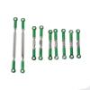Adjustable Pull Rod for FeiYu-01/02/03/04/05 for Wltoys 12428 12423 Metal Connecting Rod Accessories Parts Remote Control Car Recambios(Green) view 1