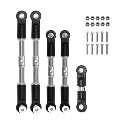 Adjustable Pull Rod for Arrma 1/7 for Infraction for Limitless for Felony 1/8 for Typhon Steel Turnbuckles Camber Links Toe Set Linkage Upgrade Parts